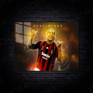 Ronaldinho Metal Tablo