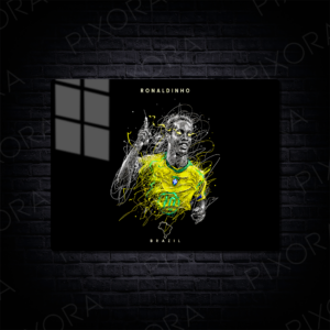 Ronaldinho Metal Tablo