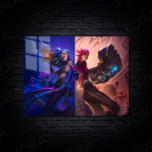 League Of Legends Metal Tablo