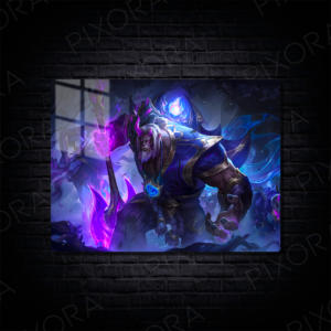 League Of Legends Metal Tablo