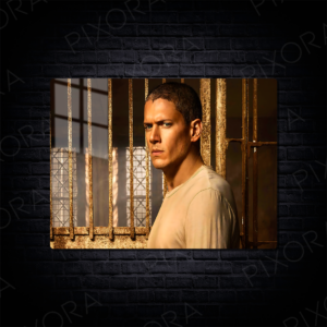 Michael Scofield Metal Tablo
