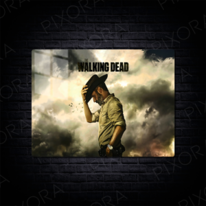 Rick Grimes Metal Tablo
