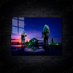 Battlefield Metal Tablo