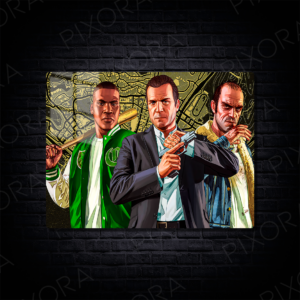 GTA Metal Tablo