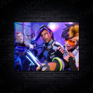 Overwatch Metal Tablo