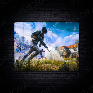 PUBG Battlegrounds Metal Tablo