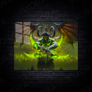 World of Warcraft Metal Tablo