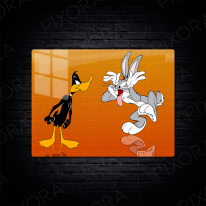 Bugs Bunny Metal Tablo
