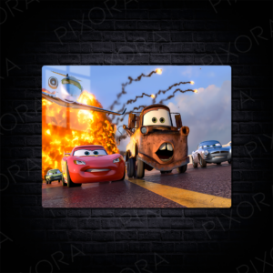 Cars Metal Tablo