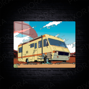 Breaking Bad Metal Tablo