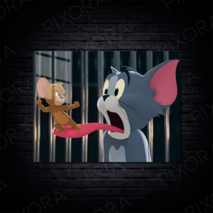 Tom ve Jerry Metal Tablo