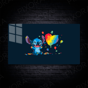 Stitch Metal Tablo