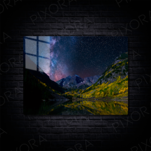 Maroon Bells Metal Tablo