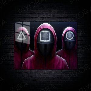 Squid Game Metal Tablo