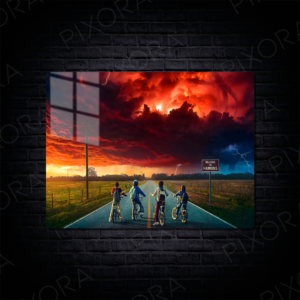 Stranger Things Metal Tablo