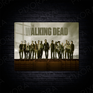 The Walking Dead Metal Tablo