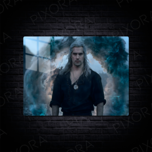 The Witcher Metal Tablo