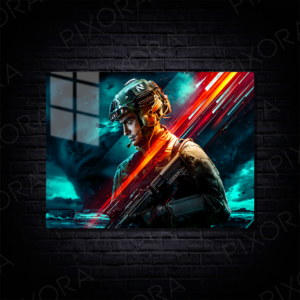 Battlefield Metal Tablo