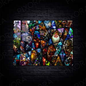Dota Metal Tablo