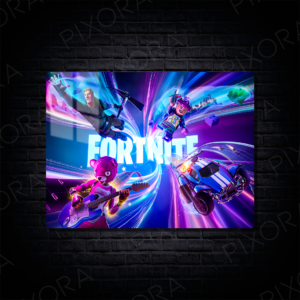 Fortnite Metal Tablo