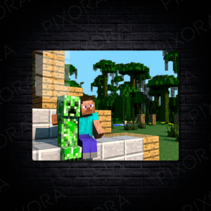 Minecraft Metal Tablo