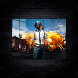 PUBG Battlegrounds Metal Tablo