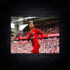 Roberto Firmino Metal Tablo