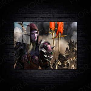 World of Warcraft Metal Tablo