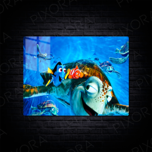 Kayıp Balık Nemo Metal Tablo