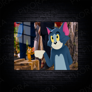 Tom ve Jerry Metal Tablo