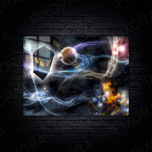 Doctor Who Metal Tablo