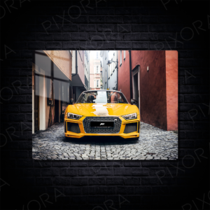 Audi R8 Metal Tablo