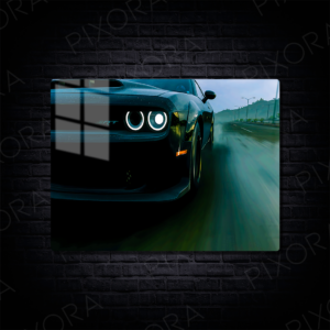 Dodge Challenger Metal Tablo