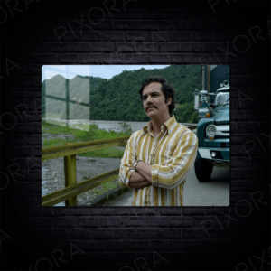 Pablo Escobar Metal Tablo