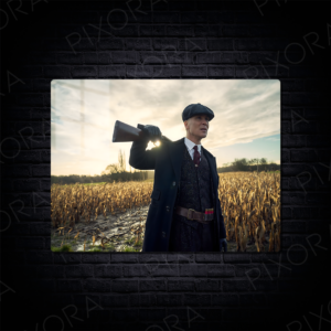 Tommy Shelby Metal Tablo