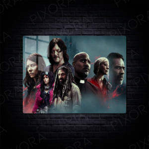 The Walking Dead Metal Tablo