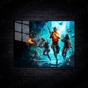 Battlefield Metal Tablo