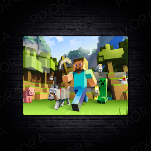 Minecraft Metal Tablo