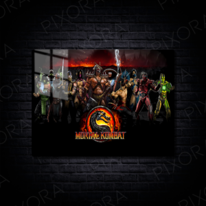 Mortal Kombat Metal Tablo