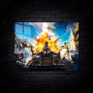 PUBG Battlegrounds Metal Tablo