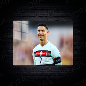 Cristiano Ronaldo Metal Tablo