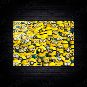 Minyonlar Metal Tablo