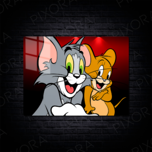 Tom ve Jerry Metal Tablo