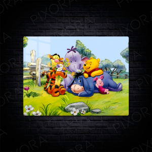 Winnie the Pooh Metal Tablo
