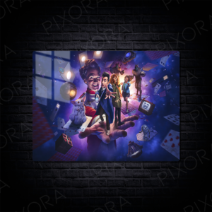 Doctor Who Metal Tablo