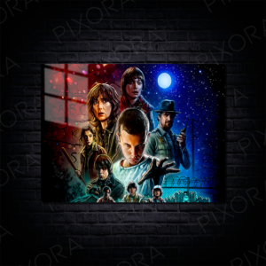 Stranger Things Metal Tablo