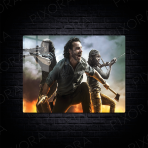 The Walking Dead Metal Tablo