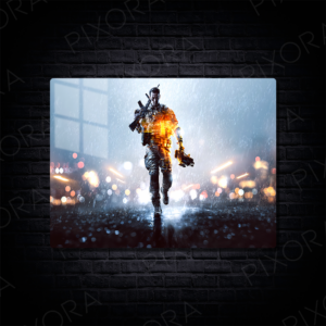 Battlefield Metal Tablo