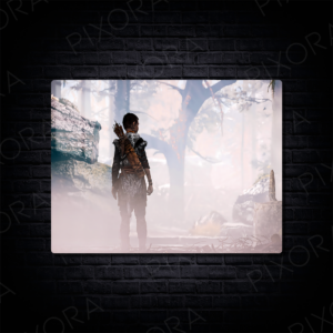 God of War Metal Tablo