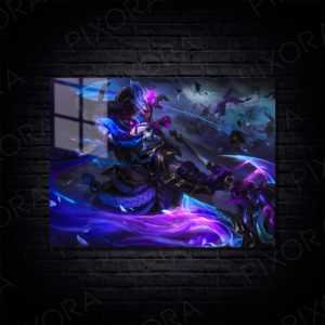 League Of Legends Metal Tablo